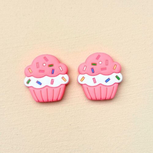 breipuntbeschermers Cupcakes Roze