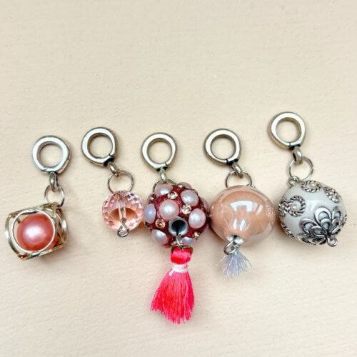 Steekmarkeerders JJ Beads Pastel Pink