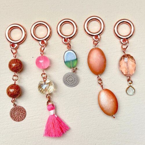 Steekmarkeerders JJ Beads Rose Gold