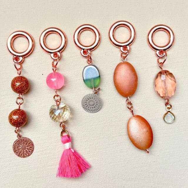 Steekmarkeerders JJ Beads Rose Gold
