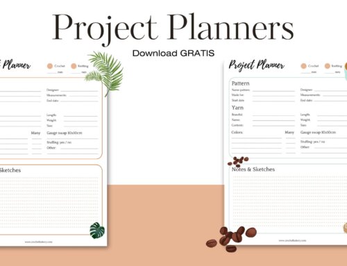 Gratis project planners voor haken en breien