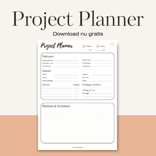 Project Planner Zwart Wit