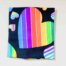 regenboog harten - garensok