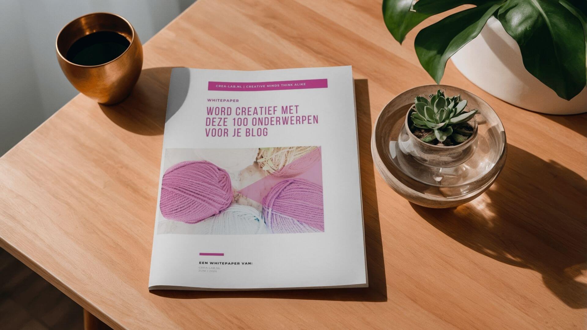 Download 100 blog ideeën voor je website