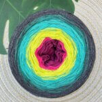 Carnaval Yarn Cake
