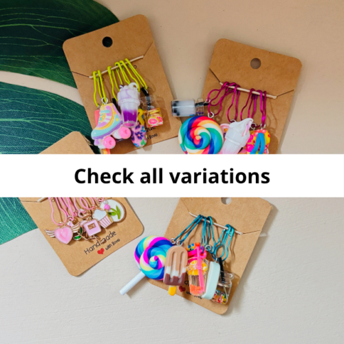 stitch markers summer edition