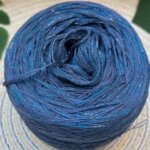 Blue blue lurex