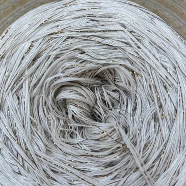 white gold lurex